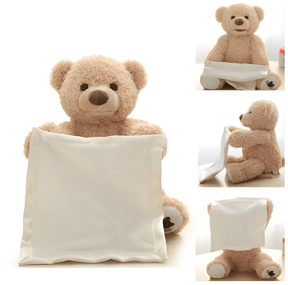 Interactive Talking Teddy Bear with Arm Movements for Kids – 30 cm