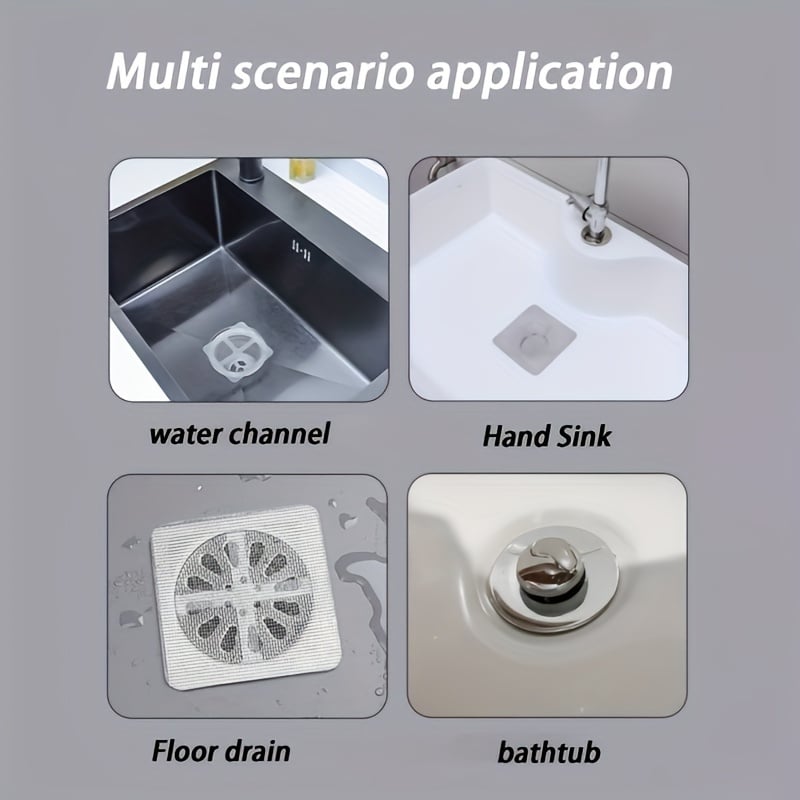 CleanFlow™ – Disposable Floor Drain Stickers for Clean & Hygienic Drain Protection [50% Off]
