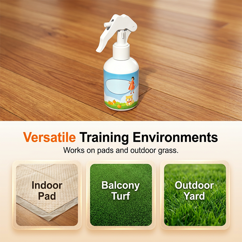 Plant-Based Toilet Training Spray for Dogs & Cats – 300ml