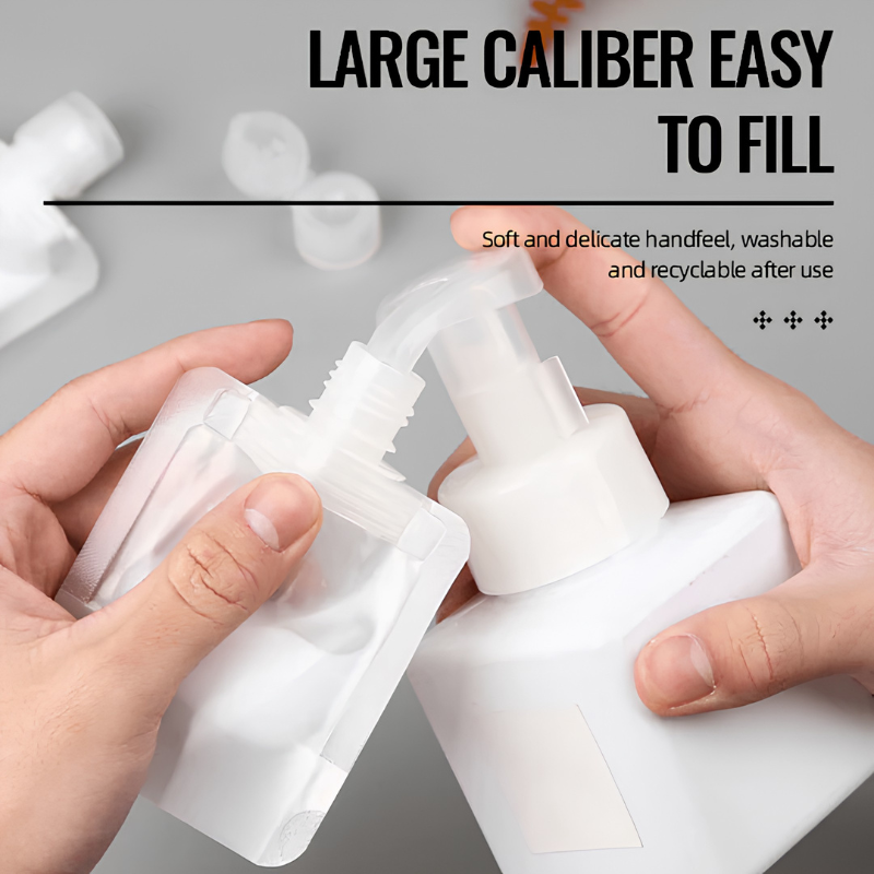 Leak-Proof Travel Bottle Set 40 Pieces with Refill Funnel