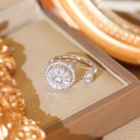 Estina Fidget Diamond Ring with Elegant Minimalist Design [50% Off]