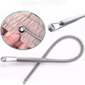 Stainless Steel Drawstring Threader Tool for Hoodies, Pants & Bags