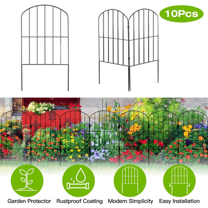 GardenCare – Decorative Stainless Steel Garden Fence for Stylish Bed Edging [50% Discount]
