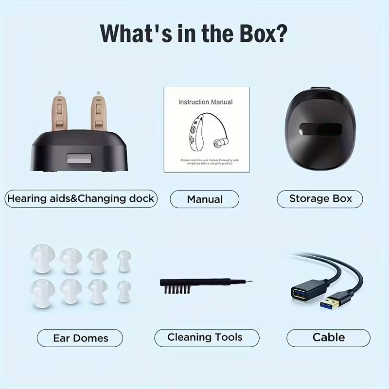 Hearing Aid | BTE Hearing Aid | Clear Sound & Rechargeable Power | SonoLift Pro