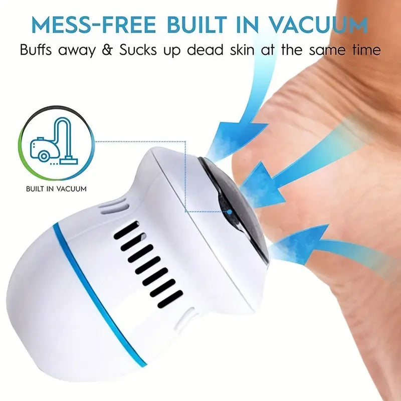 Electric Foot File for Callus Removal – Rechargeable & Wireless