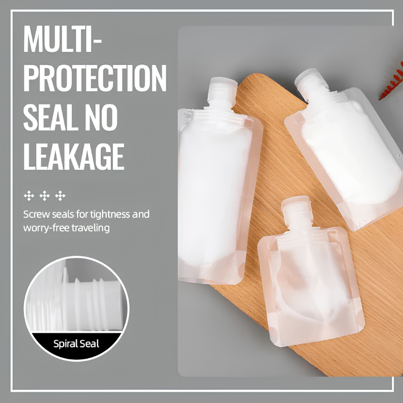 Leak-Proof Travel Bottle Set 40 Pieces with Refill Funnel
