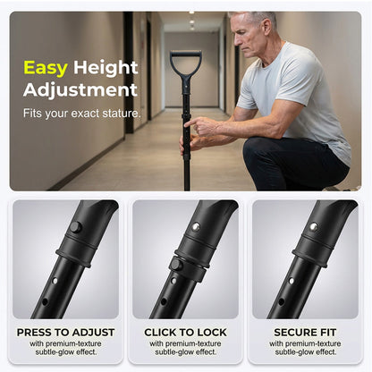 GlideGuard – Non-Slip Walking Stick for Safe Walking Everywhere [50% Discount]