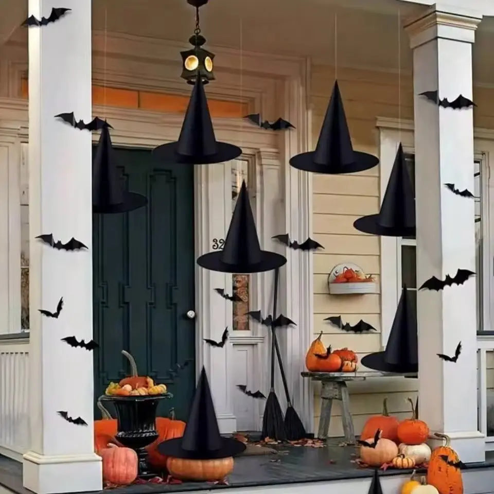 Hexenhüte™ – Unforgettable Spooky Atmosphere for Halloween & Party [6 + 6 Free]