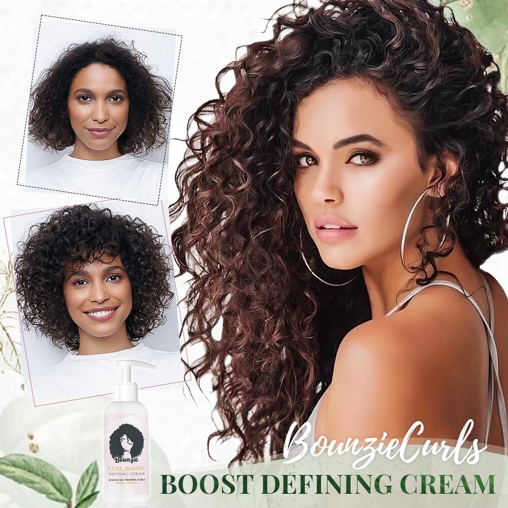 BouncyCurls™ – Enhanced Volume and Smooth Styling Hair Cream [1 + 1 Free]