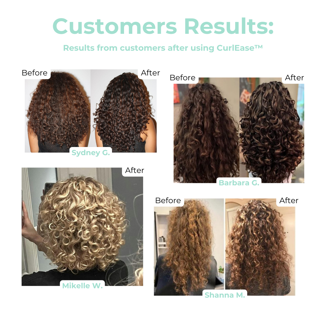 Curluxe™ – Hair Brush for Defined, Frizz-Free Curls for Natural, Shiny Hair [1 + 1 Free]