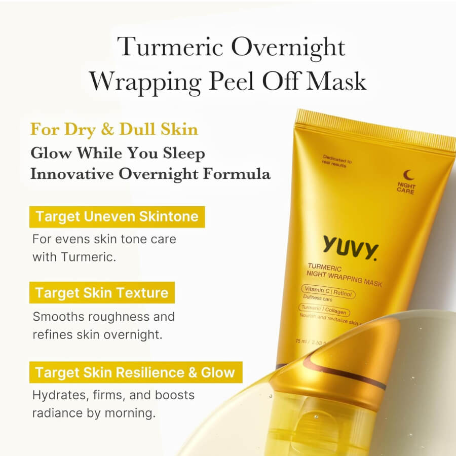 Kojic Acid Peel-Off Face Mask for Dark Spots & Even Skin Tone
