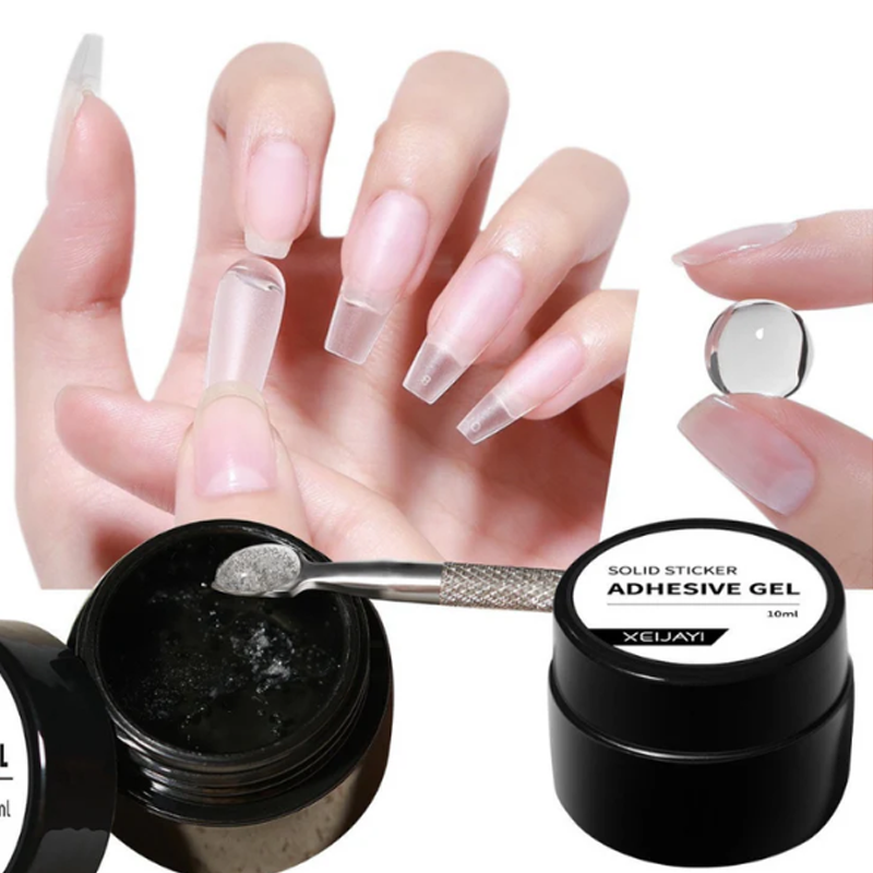 Press-On Nail Gel Glue – Strong Hold UV/LED Curing for Long-Lasting Nails