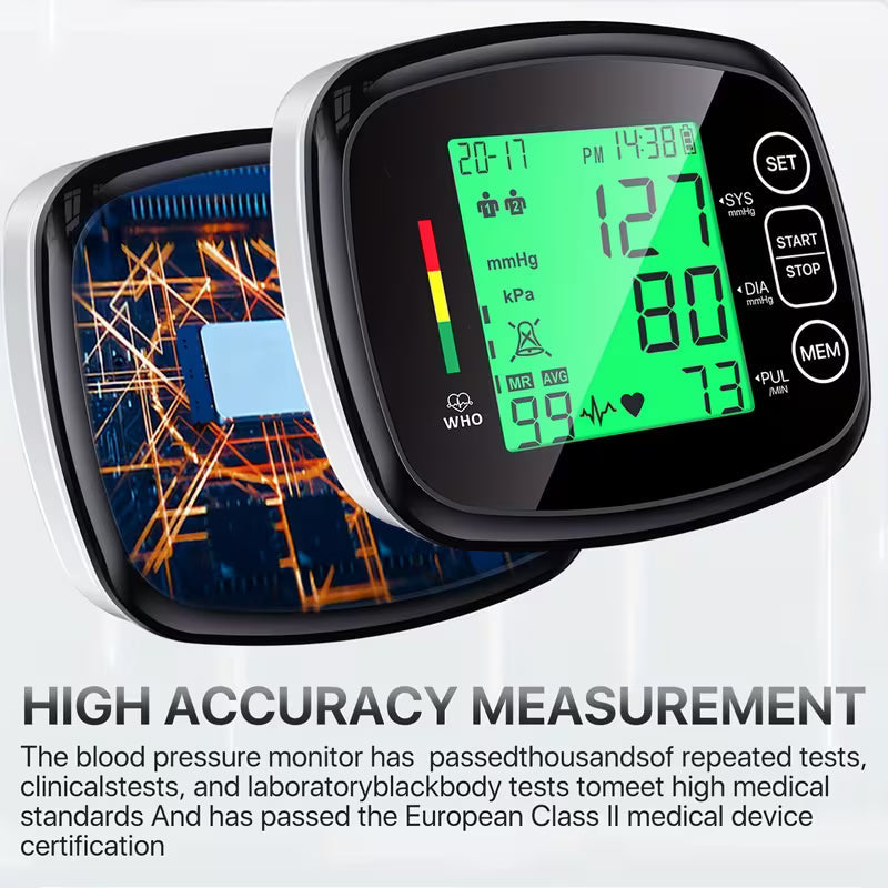 Automatic Blood Pressure Monitor | Wrist Blood Pressure Monitor | VitalPressure