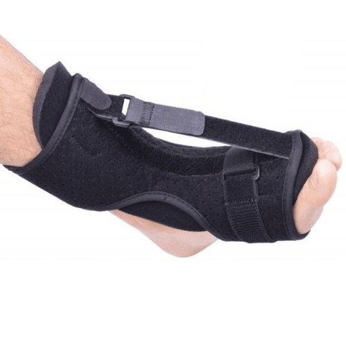 Plantar Fascia Night Splint with Adjustable Straps & Open Heel