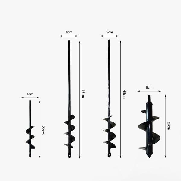 SpiralDrill™ – Heavy-Duty Spiral Auger Drill for Deep Planting [50% Off]