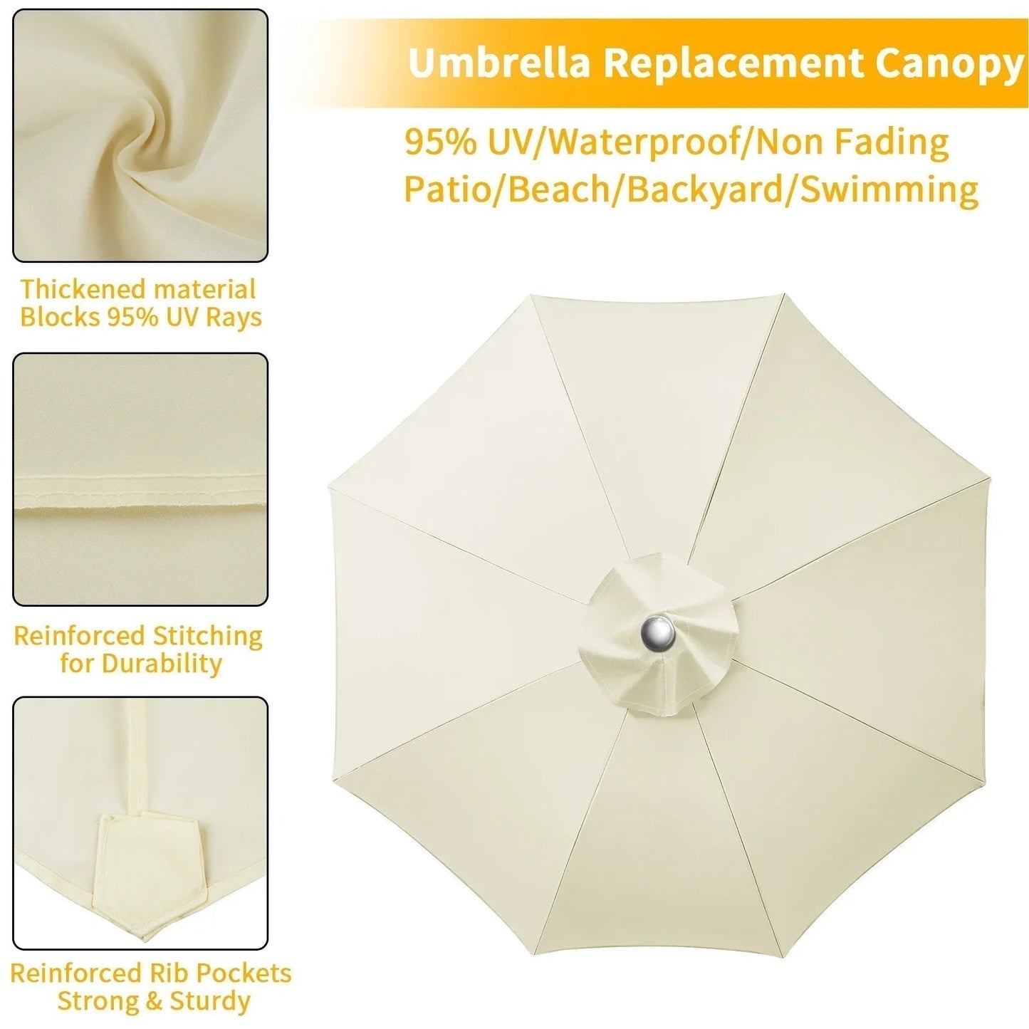 TerraShade™ – Parasol Covers, Weather-Resistant and Easily Replaceable [50% Discount]