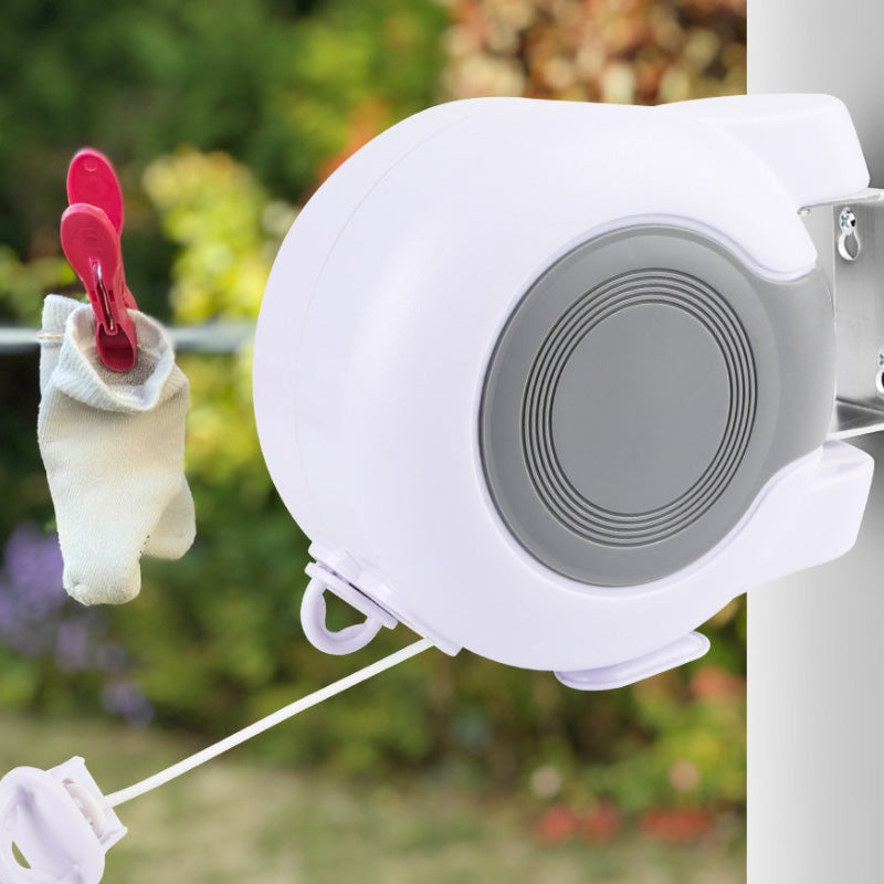 Retractable Clothesline Wall Mounted – 30m Drying Space, Indoor & Outdoor