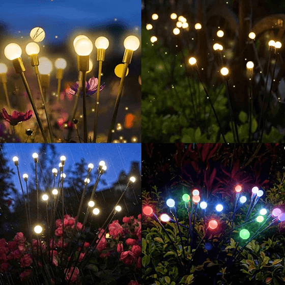 Solar Firefly Garden Lights – Weatherproof LED Outdoor Lamp