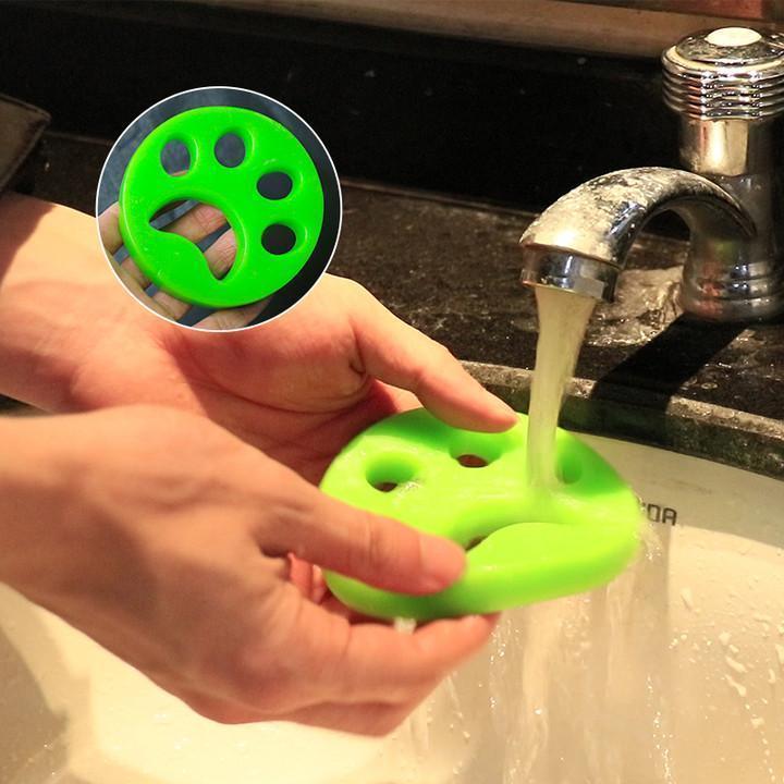 Reusable Silicone Pet Hair Remover for Washing Machine & Dryer (4 Pack)