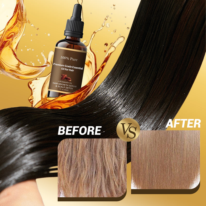Organic Rosemary Hair Oil for Shiny & Strong Hair – 2 x 30 ml