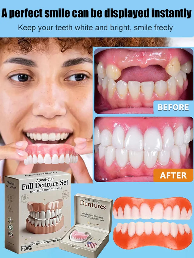 ZahnProtese™  – Natural Smile, Comfortable Fit & Reusable [50% Off]