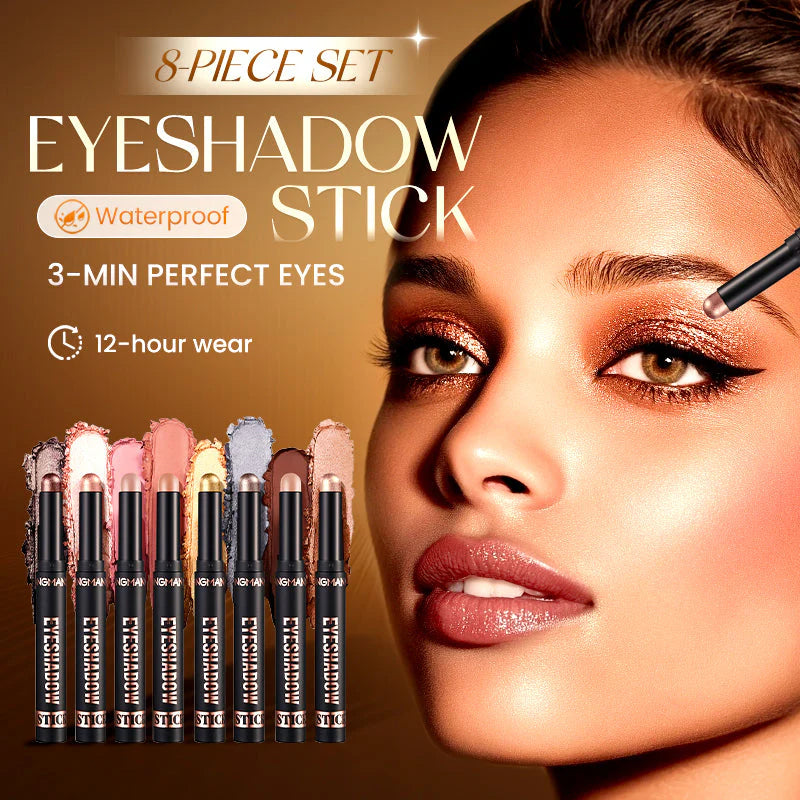 GlowVibe™ – Bold crease-free eye color for flawless application in just one swipe Design [50% Off]