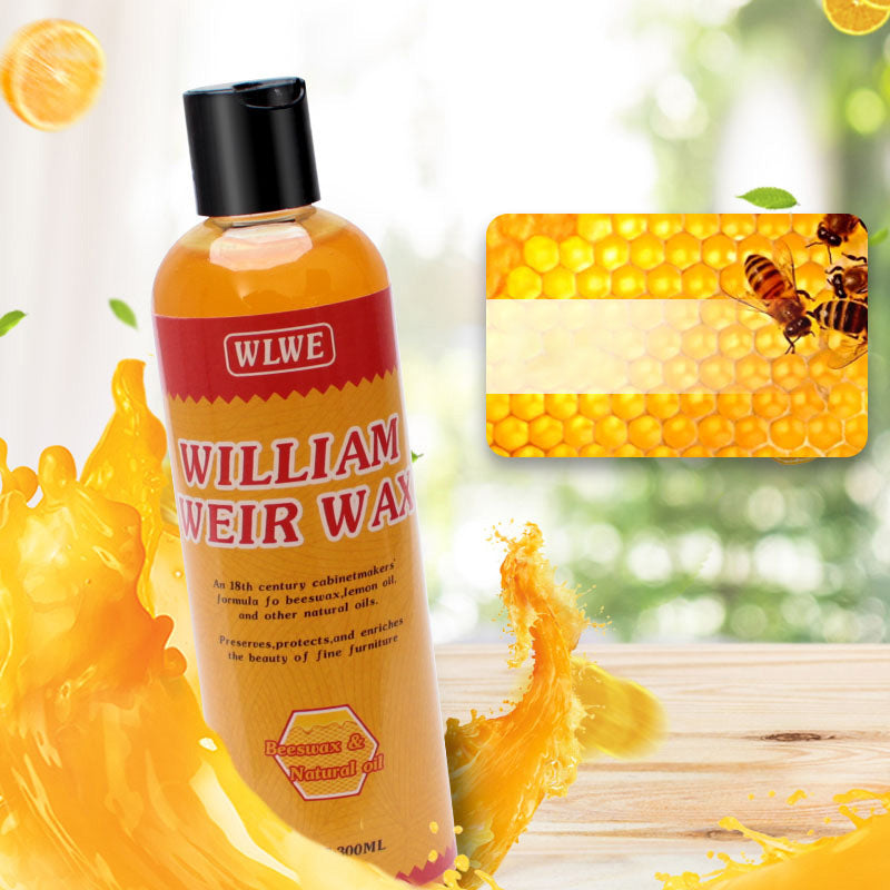 Natural Beeswax Wood Care Wax for Furniture, Tables & Cabinets – 300ml