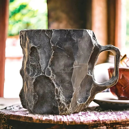AuraStone – Handcrafted Mineral Stone Coffee Mugs Made from Real Crystal [50% Off]