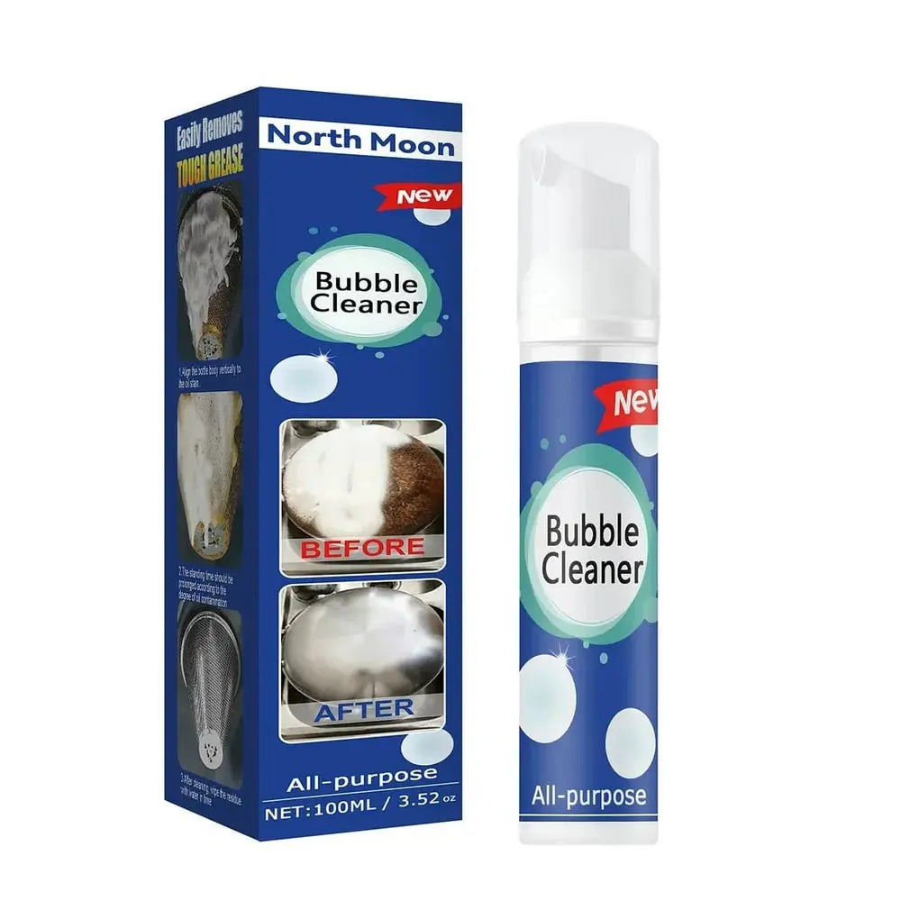Foam Grease Cleaner Spray for Kitchen & Bathroom Surfaces