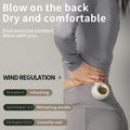 Portable Bladeless Clip Fan for Under Clothing with 23h Battery Life