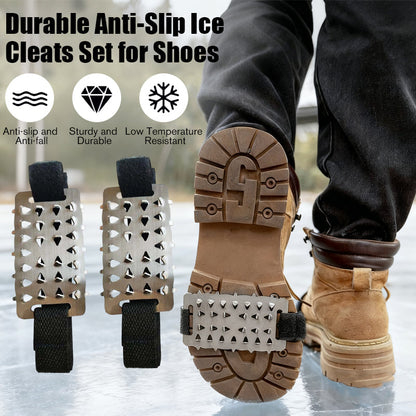 Spikelyn™ – Non-Slip Ice Spikes with Durable Steel Tips for Secure & Stable Grip Everyday Safety [50% Off]