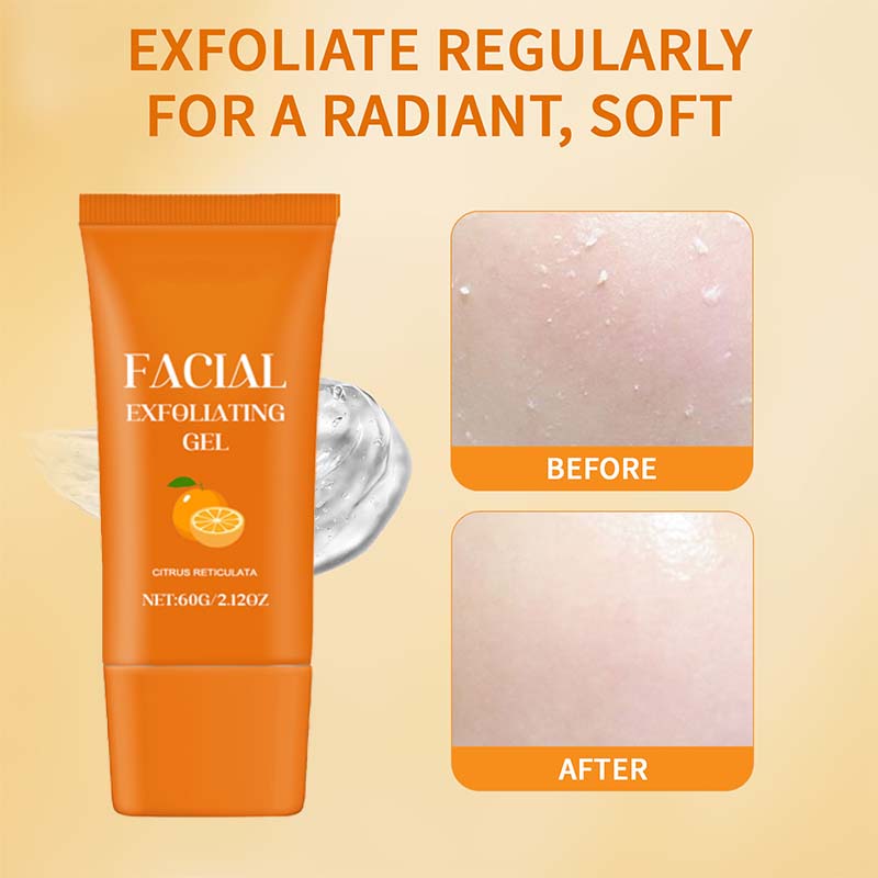 Orange Enzyme Peeling Gel for Gentle Skin Renewal – All Skin Types