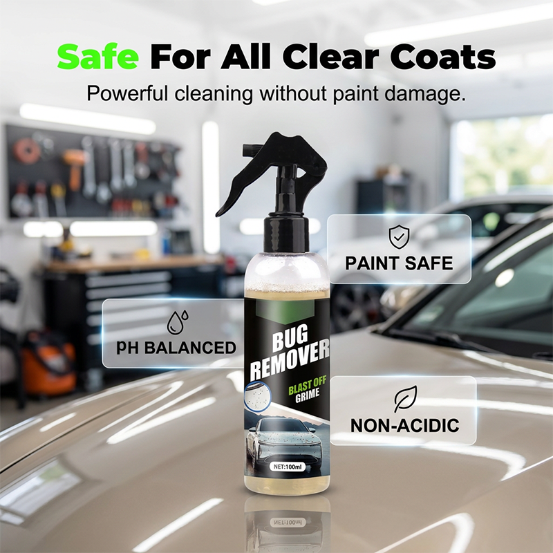 Enzyme-Based Insect & Dirt Remover for Cars – pH-Neutral Formula 100ml