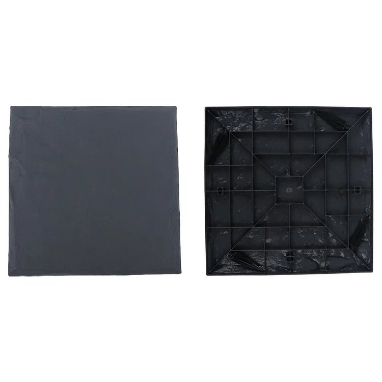 Non-Slip Outdoor Pathway Tiles with Ground Spikes for Secure Grip