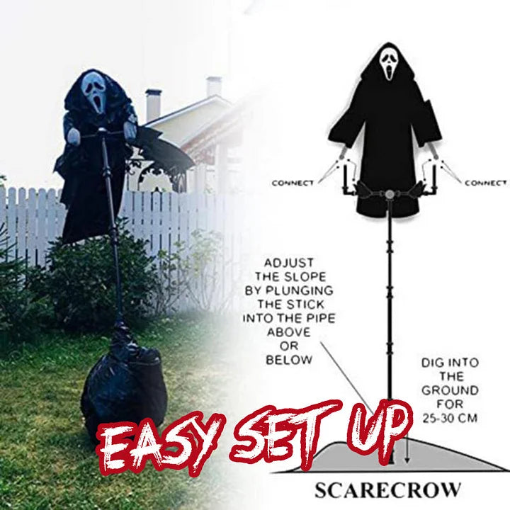 ScareCrow™ – Spooky Halloween Fun for Your Garden [50% Off]