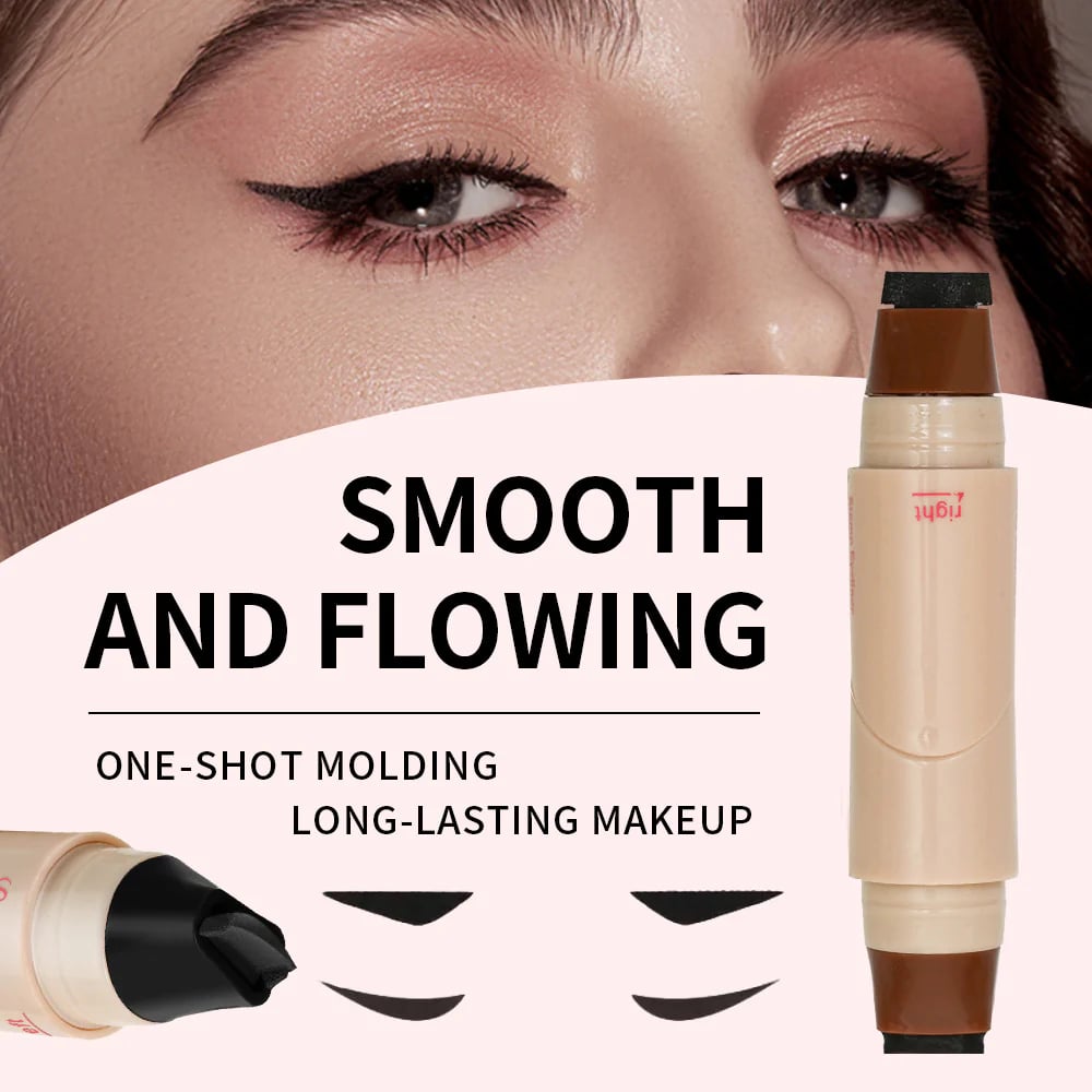 Double-Sided Winged Eyeliner Stamp with Precision Tip