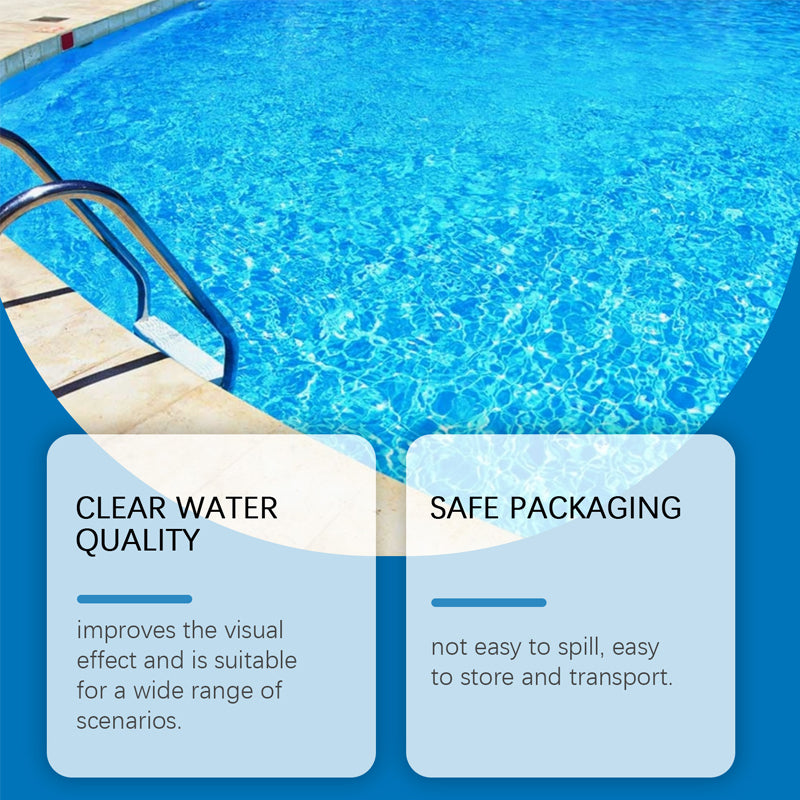 Pool Water Clarifier for Crystal-Clear Water – Fast-Acting Algae Remover