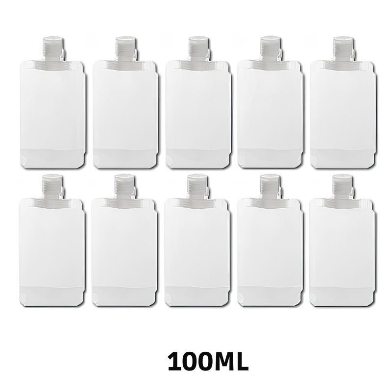 Leak-Proof Travel Bottle Set 40 Pieces with Refill Funnel