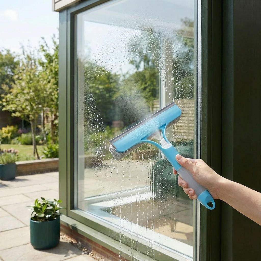ShineBrush™ – Effective 3-in-1 Cleaning for Radiantly Clean and Clear Windows [50% Off]