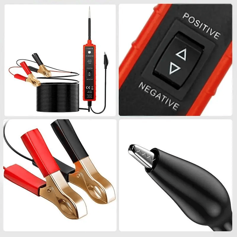 Automotive Circuit Tester Pen 6-24V for Car & Motorcycle Diagnostics