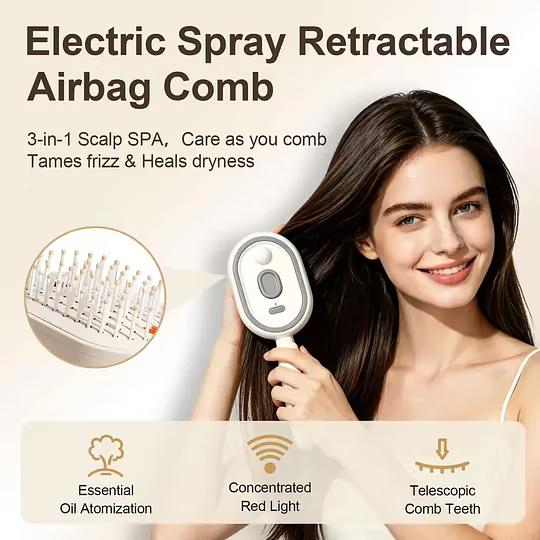 SilkHair – Electric Massage Brush for Dreamily Beautiful Hair | 50% Off
