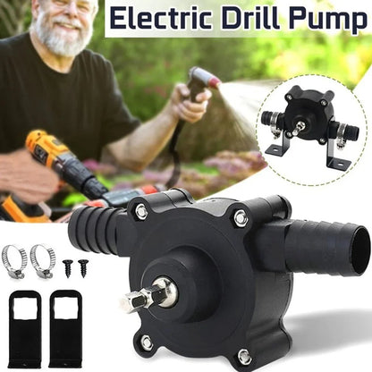 TransPump™ Portable Self-Priming Drill Pump for Liquid Transfer — 50% Off