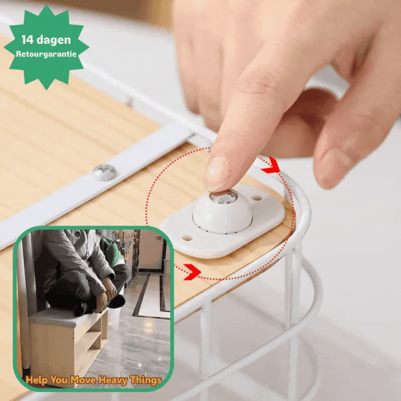 360° Rotating Furniture Sliders for Easy Moving – 8 Pack