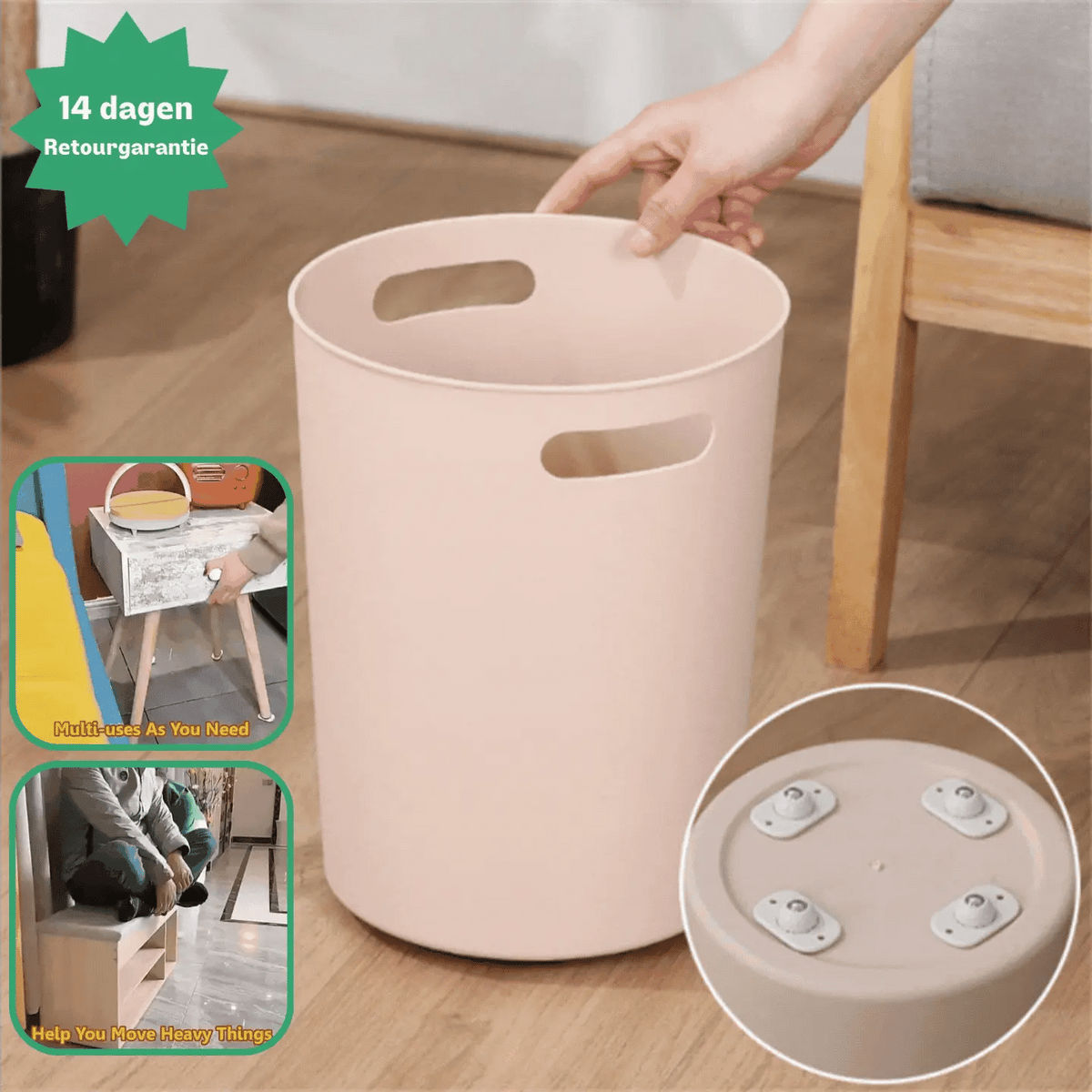 360° Rotating Furniture Sliders for Easy Moving – 8 Pack