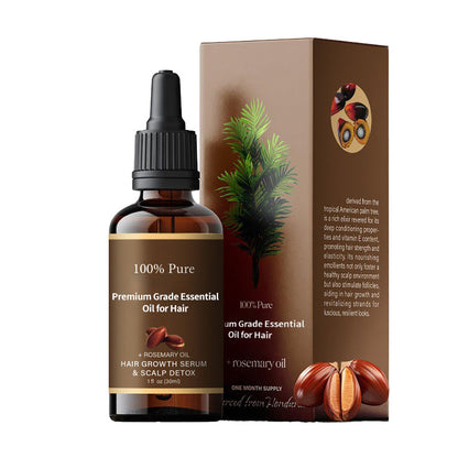 AvaRose – Organic Rosemary Hair Oil for Intense Moisture and Care [1 + 1 Free]