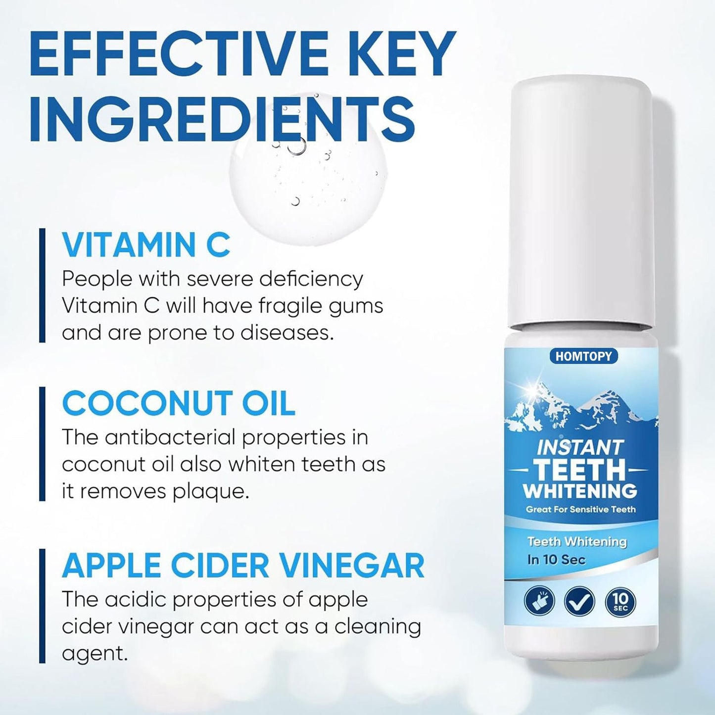 BrightSmile™ – Instant Teeth Whitening Pigment for a Radiant Smile [Buy 1 Get 1 Free]