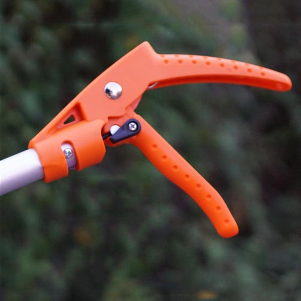 Adjustable Telescopic Branch Cutter with Spring-Assisted Mechanism