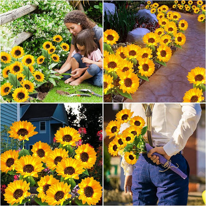 GardenRadiance – Solar Sunflower Lights that Transform Your Garden into Magical Light [50% Discount]