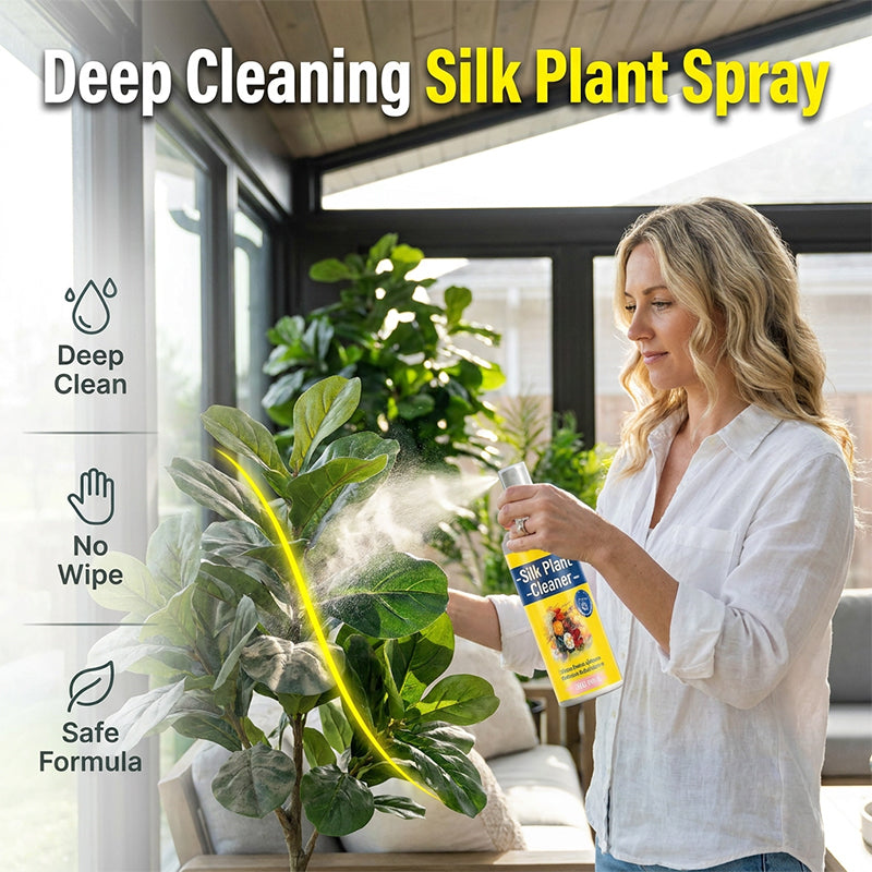 Artificial Plant Cleaning Spray for Dust-Free Radiant Faux Foliage