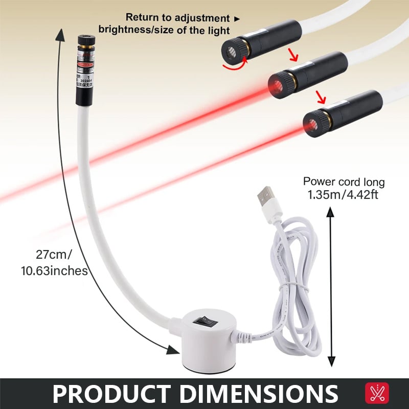 LaserSew™ – Magnetic laser light for sewing machines for precise sewing & quilting perfect alignment [50% Off]